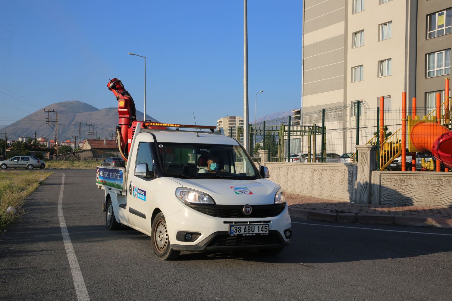 melikgazi den haftanin 7 gunu ilaclama