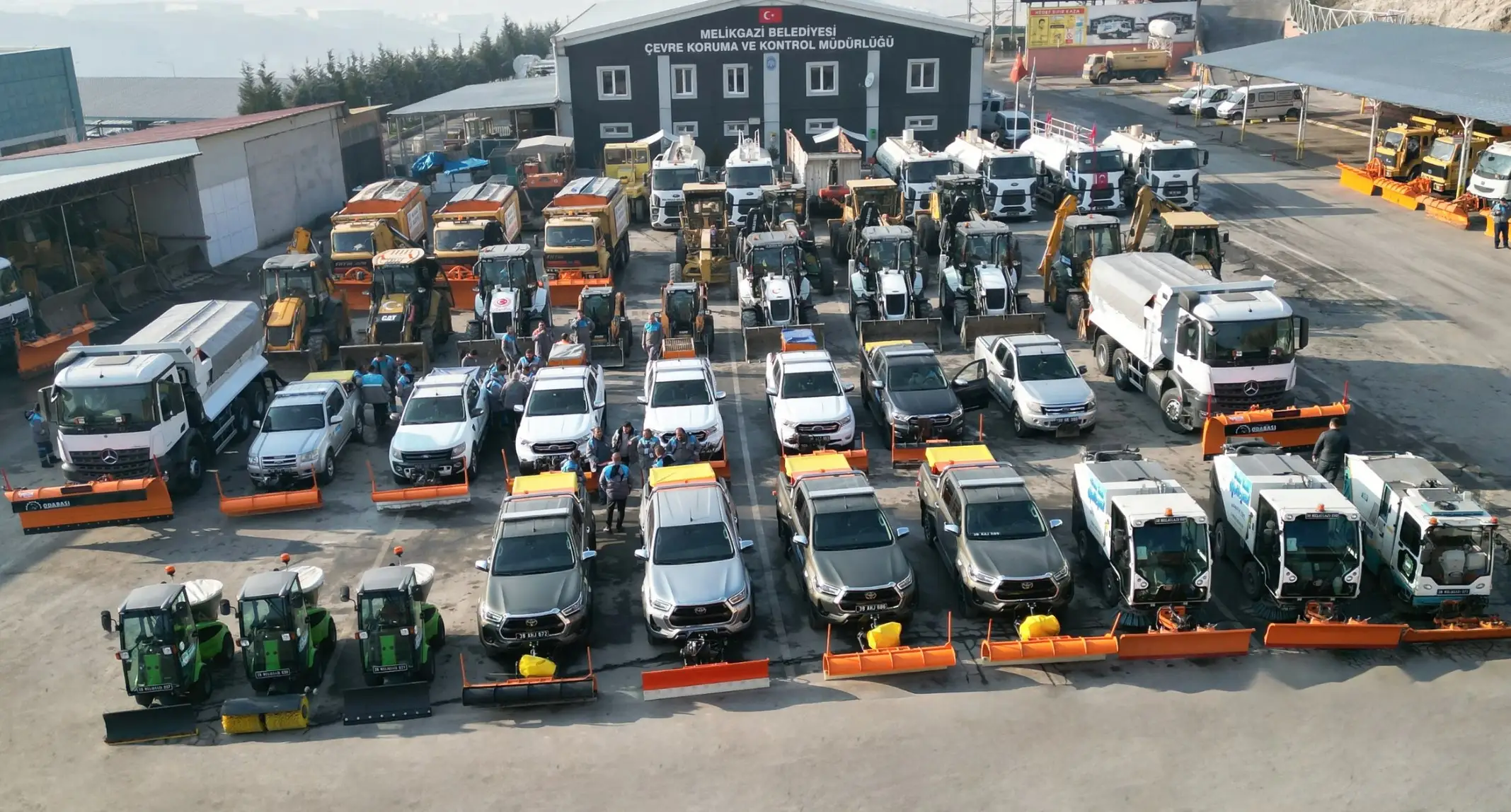 MELIKGAZI MUNICIPALITY IS READY FOR WINTER.