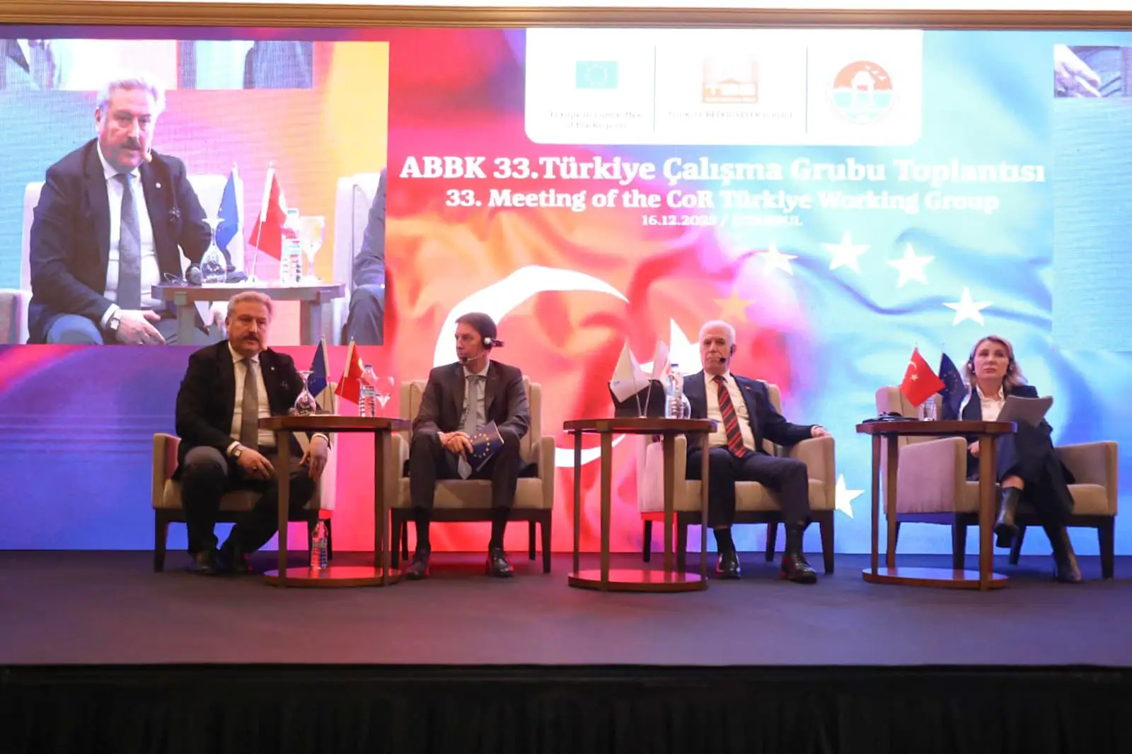 MAYOR PALANCIOĞLU DEFENDED TURKEY'S RIGHTS AT THE EUROPEAN UNION MEETING.