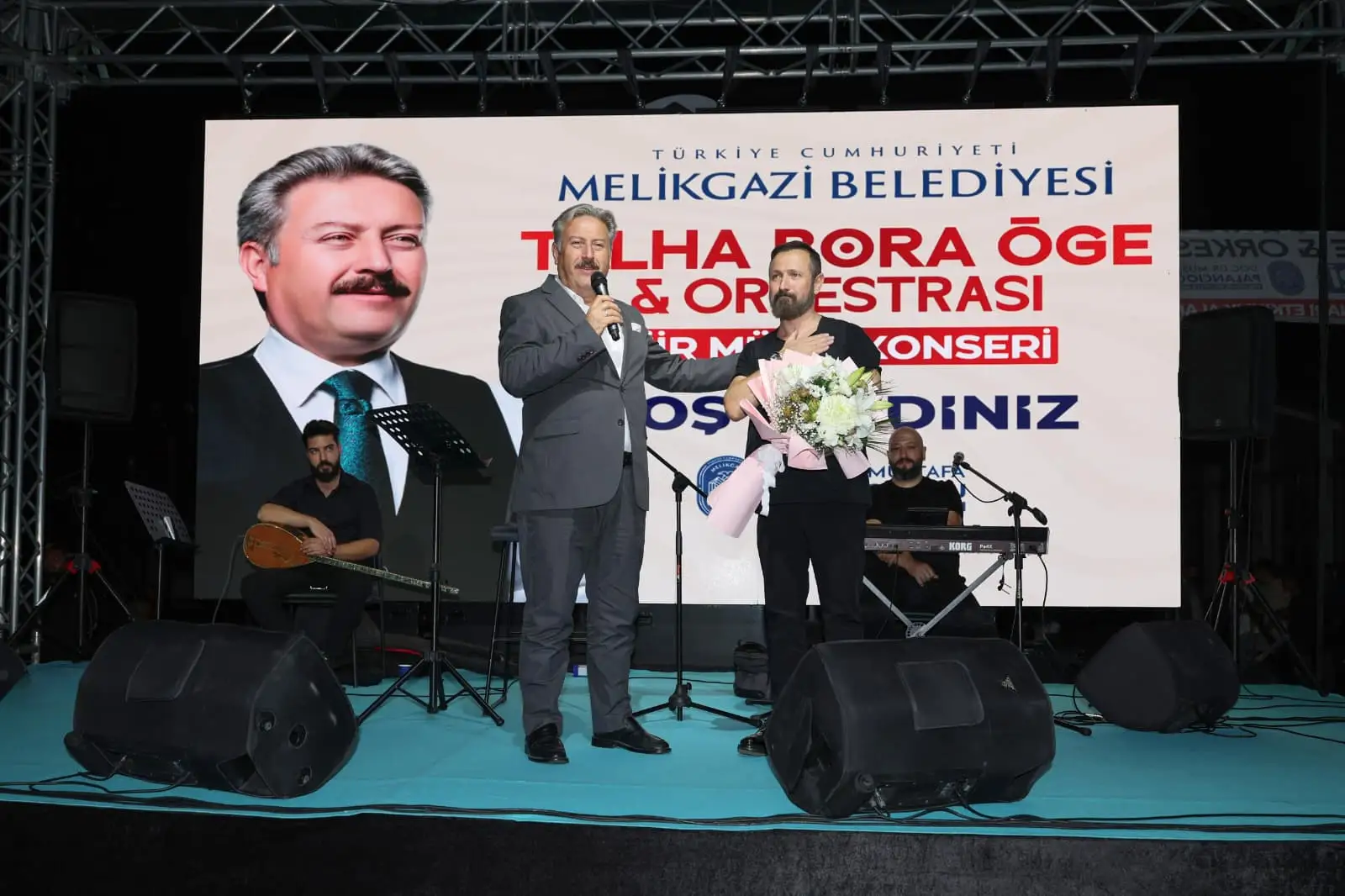 TALHA BORA ÖGE AND HIS ORCHESTRA PROVIDED AN UNFORGETTABLE EVENING IN MELIKGAZI.