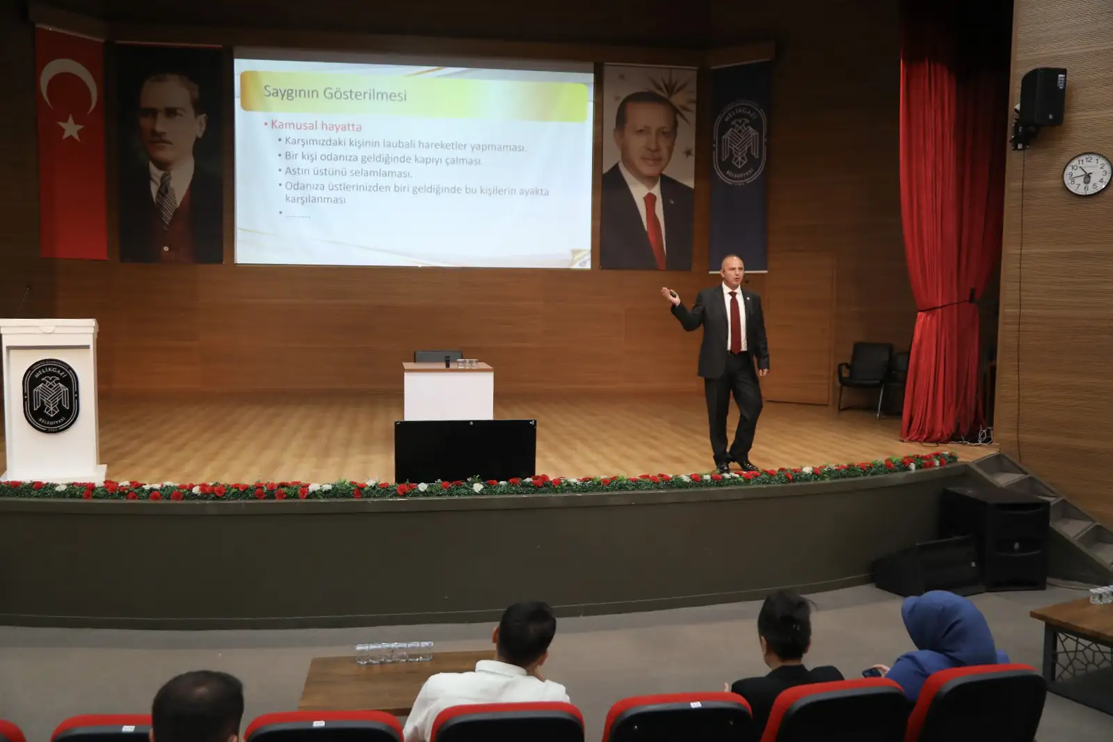 MELİKGAZİ BELEDİYESİ PERSONELİNE PROTOKOL EĞİTİMİ
