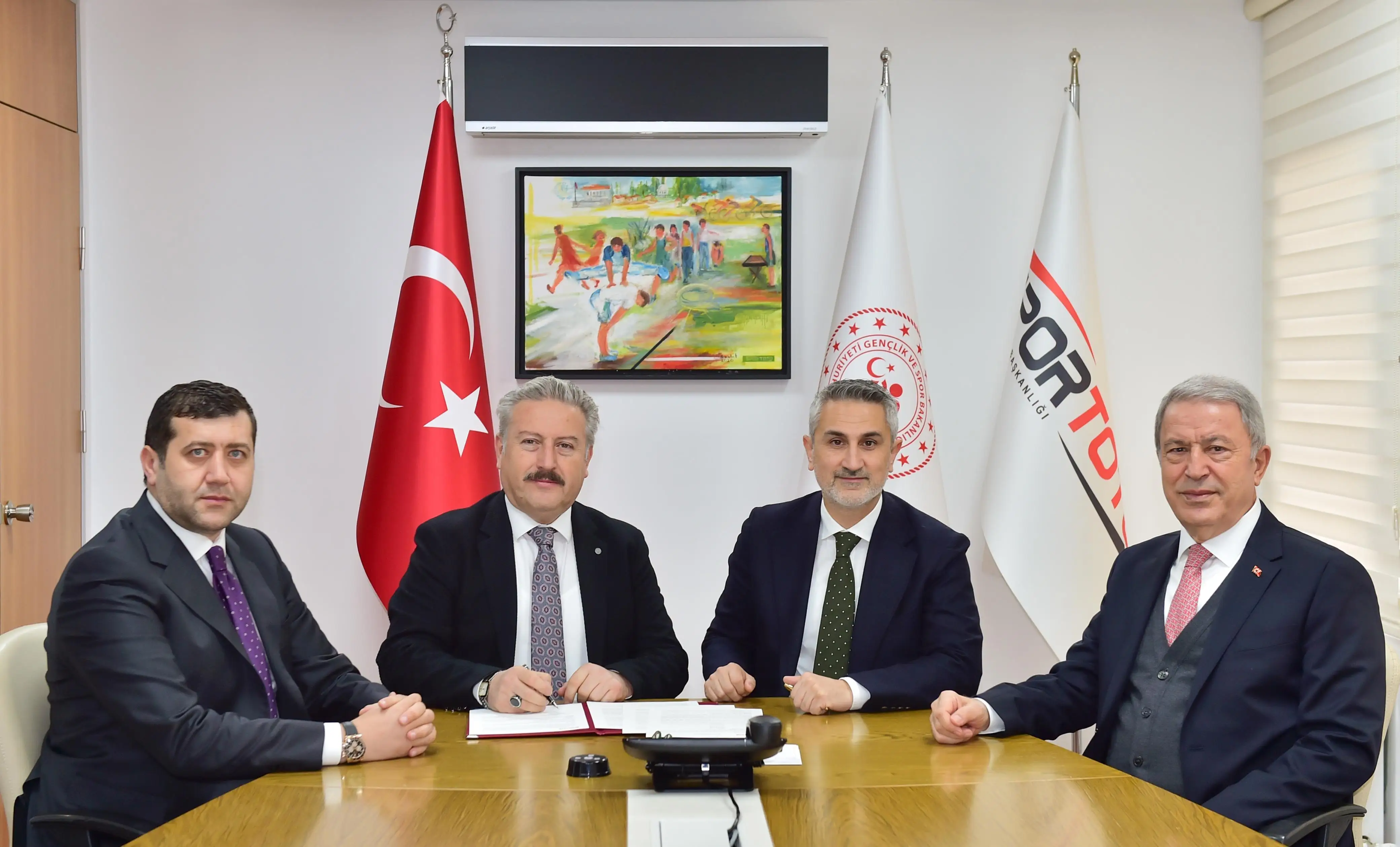 A MAJOR STEP TOWARDS SUPPORTING SPORTS AND ATHLETES IN MELIKGAZI.